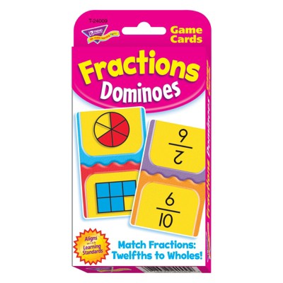 Trend Fractions Dominoes Challenge Cards (Case of 6)