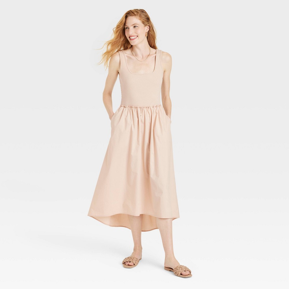 Women's Ballet Dress - A New Day™ Taupe XL