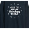 Men's - Instant Message - One Of Those Astrology Girls Long Sleeve Graphic T-Shirt - 2 of 4