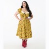 Disney Pixar Toy Story Collection by Unique Vintage Women's Plus Swing Dress - 4 of 4