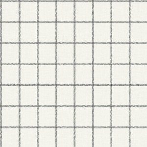 RoomMates Sunday Best Magnolia Home Wallpaper White: Removable Geometric Gingham Check for Kids & Modern Decor - 1 of 4