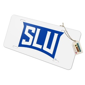 Saint Louis University Secondary Logo Novelty Metal Vanity Tag License Plate - 1 of 4