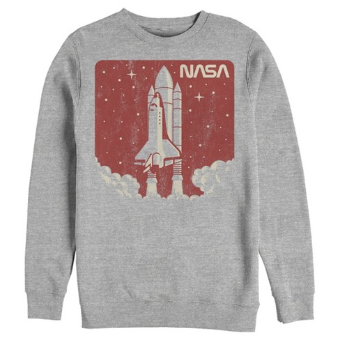 Red on sale nasa sweatshirt