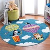 Carousel Kids CRK118 Power Loomed Area Rug  - Safavieh - 2 of 3