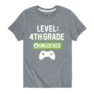 Boys' - Instant Message - Level 4th Grade Unlocked Short Sleeve Graphic T-Shirt - 1 of 4
