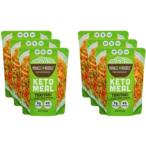 Miracle Noodle Keto Meal Teriyaki - Pack of 6 - 9 OZ - 1 of 2