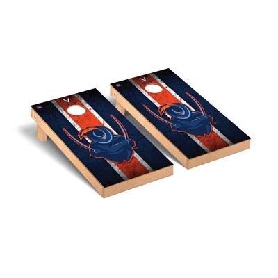 NCAA Virginia Cavaliers Premium Cornhole Board Vintage Version