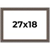 PosterPalooza | Ornate Black Picture Frame - UV Acrylic, Backing Board, Hanging Hardware Included - 2 of 4