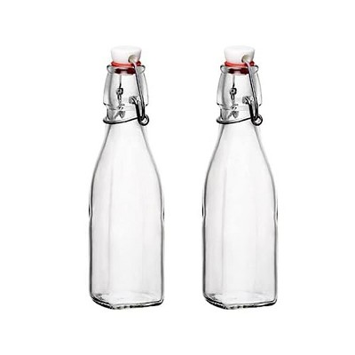 Bormioli Rocco Glass 8.5 Ounce Swing Top Bottle Set Of 2 : Target