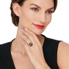 Ross-Simons 13.00 Carat Garnet and .41 ct. t.w. Diamond Ring in 14kt Yellow Gold - 2 of 4