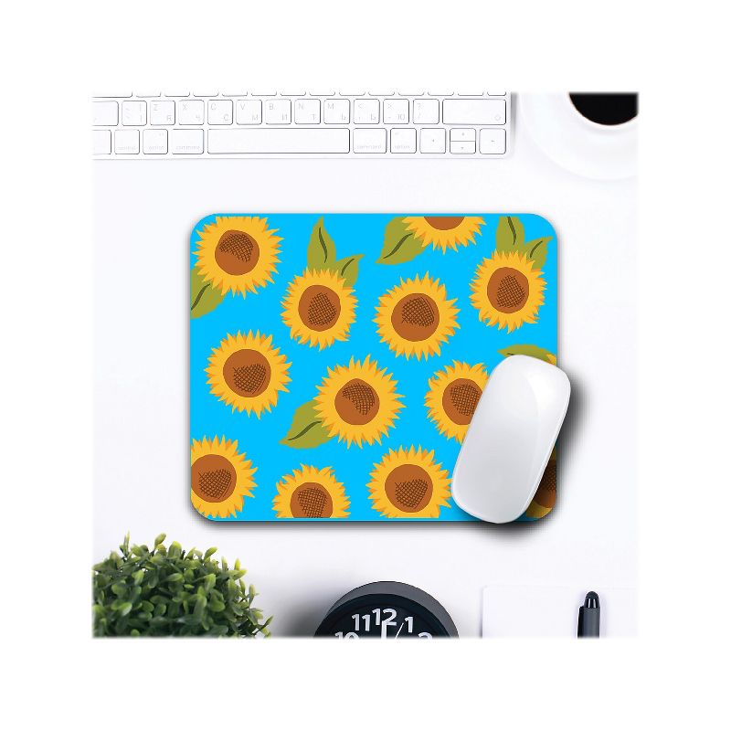 OTM Essentials Prints Sunflowers Mouse Pad Blue/Brown/Green/Yellow (OP-MH2-A02-79), 2 of 5