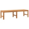 Bench Teak Solid Teak Wood 59.1 in long Durable Garden Bench - 2 of 4