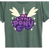 Women's - My Little Pony - New Gen Logo Wings Short Sleeve Graphic T-Shirt - 2 of 4