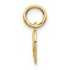 Black Bow Jewelry 14k Yellow Gold Polished Mom Heart Charm or Pendant, 10mm - 2 of 4