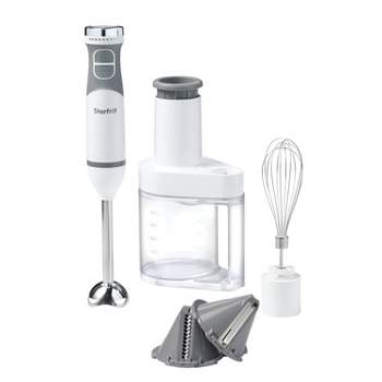 HOMCOM 4-Piece Electric Hand Mixer Set with Handheld Immersion Blender and  Electric Chopper, Cooking Gift - On Sale - Bed Bath & Beyond - 35263599