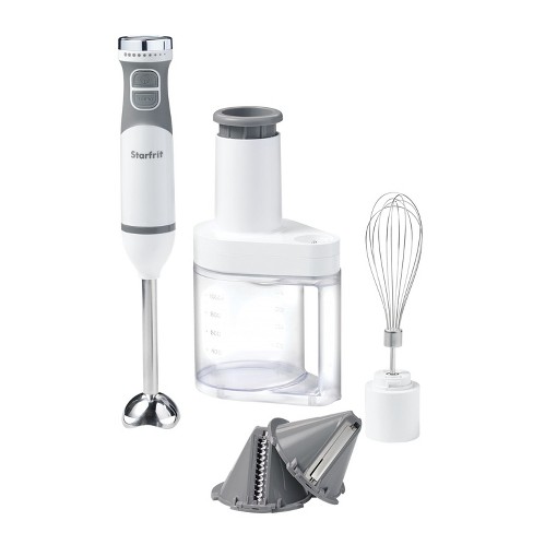 Classic Cuisine Immersion Blender-4-In-1 6 Speed Hand Mixer Set