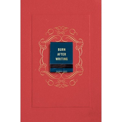 Burn After Writing (Coral) - by Sharon Jones (Paperback)