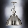 Urban Ambiance Luxury Urban Loft Pendant Light,  17.625"H x 17.375"W,  Brushed Nickel Finish, UHP3840 - 3 of 4