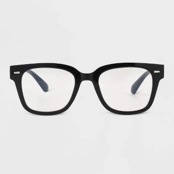 Men's Tortoise Print Round Metal Nose Bridge Blue Light Filtering Reading  Glasses - Goodfellow & Co™ Brown 2 : Target