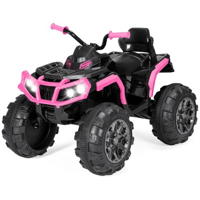 Best Choice Products 12V Kids Ride-On ATV Quad w/ Bluetooth, 3.7mph Max, Treaded Tires, LED Lights, Radio