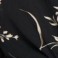 black/tan floral