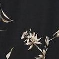 black/tan floral