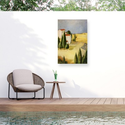"Tuscan Farm 2" Outdoor Canvas