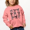 The Juniper Shop Checkered Bows Stacked Toddler Sweatshirt - 2 of 4