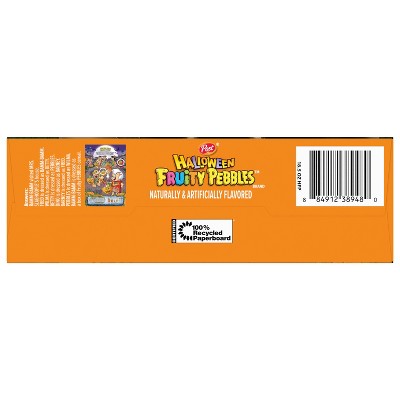 Post Halloween Fruity Pebbles Breakfast Cereal - 18.5oz