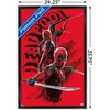 Trends International Marvel Deadpool & Wolverine - Deadpool Poses Framed Wall Poster Prints - 3 of 4