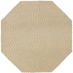Dalyn Gorbea GR1 Vanilla Area Rug - 4' x 4' Octagon - 1 of 4