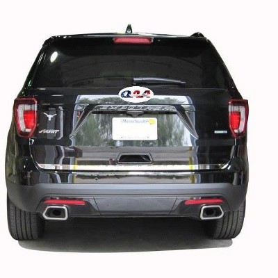 QAA is Compatible with 2016-2019 Ford Explorer 1 Piece Stainless Rear Deck Trim, Trunk Lid Accent, 1.25" Width RD56330
