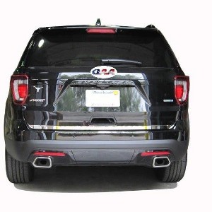 QAA is Compatible with 2016-2019 Ford Explorer 1 Piece Stainless Rear Deck Trim, Trunk Lid Accent, 1.25" Width RD56330 - 1 of 4