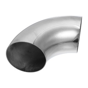 Unique Bargains 90 Degree Exhaust Elbow Pipe for Car Modified Exhaust System - 1 of 4