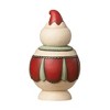 Johanna Parker 7.0 Inch Double Cane Candice Jolly Jar Snowman Johanna Parker Snowman Figurines - 2 of 3
