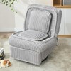 TiramisuBest Black Fax Leather Push Back Chair with Black for Recliners & Massage Chairs - 3 of 4