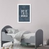 15" x 21" Out of this World Typography and Quotes Framed Art Print - Wynwood Studio: Modern Inspirational Decor, White Frame - 4 of 4