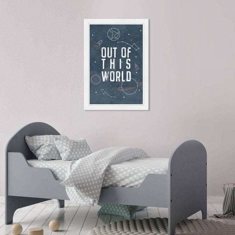 15&#34; x 21&#34; Out of this World Typography and Quotes Framed Art Print - Wynwood Studio, 4 of 7