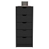 NicBex Modern Wooden Dresser with 6 Spacious Drawers Minimalist Closet Organizers and Storage for Bedroom, Living Room, Hallway - 3 of 4