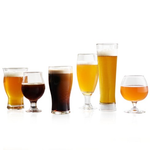 Libbey Craft Brews Assorted Beer Glasses, Set Of 6 : Target