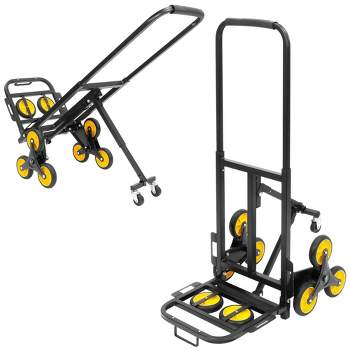 Mount-It! Stair Climbing Dolly, 3 Wheel Stair Climbing Cart, Easily Lift Items Up to 330 Pounds 