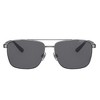 Polo Ralph Lauren PH 3137 900281 Unisex Rectangle Polarized Sunglasses Shiny Gunmetal 59mm - 2 of 3