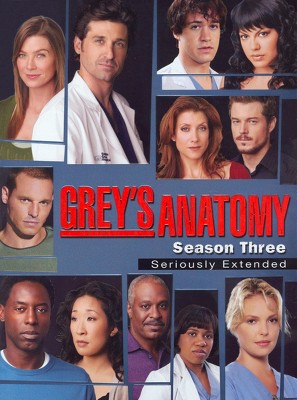 Grey's Anatomy: The Complete Third Season (seriously Extended) (dvd ...