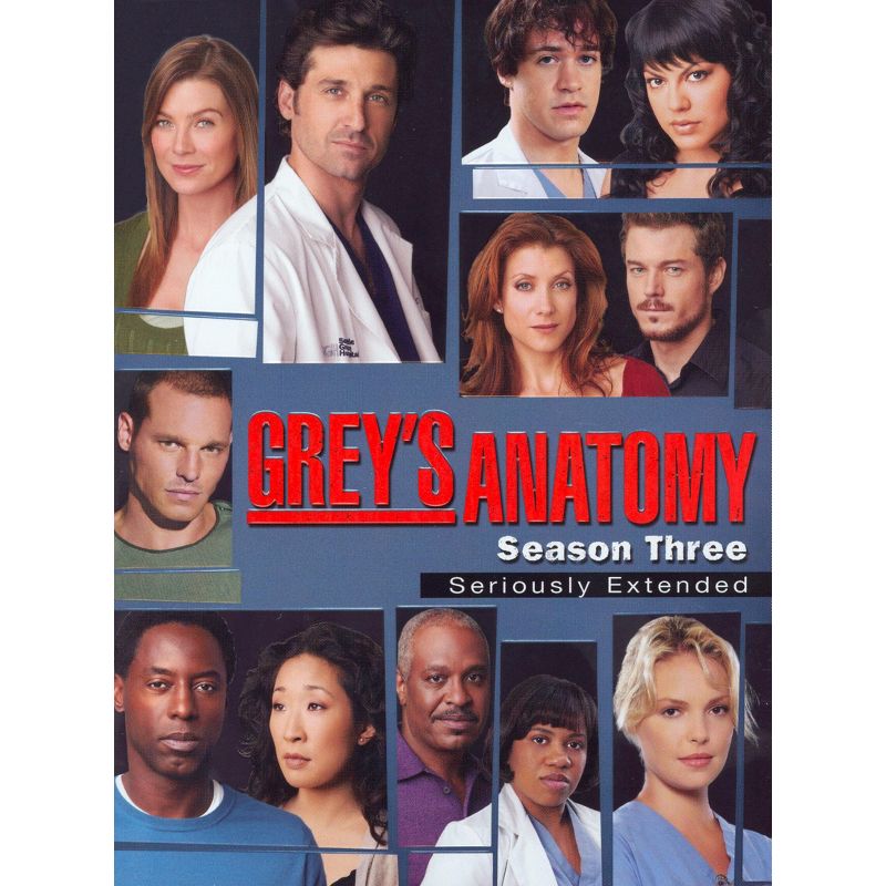Grey&#39;s Anatomy: The Complete Third Season (Seriously Extended) (DVD), 1 of 2