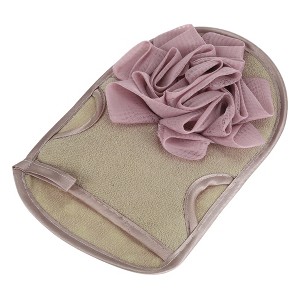 Unique Bargains Double Side Shower Gloves 8.66"x5.51" 1 Pc - 1 of 4