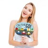 Big Dot of Happiness Cars, Trains, and Airplanes - Transportation Birthday Party Photo Booth Props Kit - 20 Count - 3 of 4