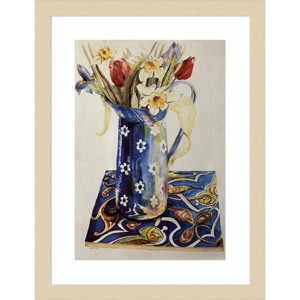 Amanti Art Tulips by Thewsey Joan Wood Framed Wall Art Print - 1 of 4