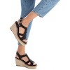 XTI Women's Jute Wedge Sandals 142320 - 3 of 4