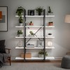 Hommoo 5-Tier Industrial Bookshelf - 2 of 4