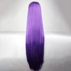 Unique Bargains Women's Human Hair Wigs 39" with Wig Cap Long Hair - 4 of 4